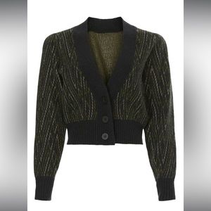 Joie Issil Cropped Wool Cardigan